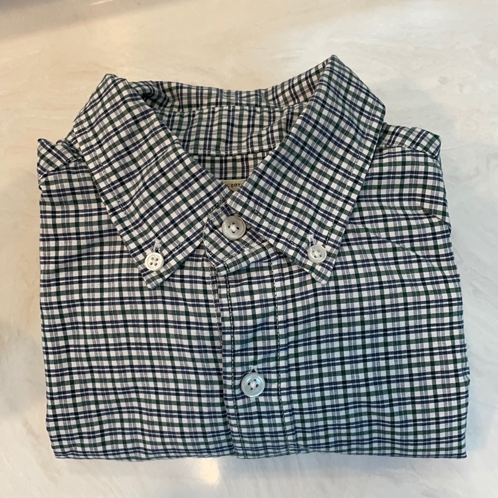 J. Crew Button Up Dress Shirt Plaid